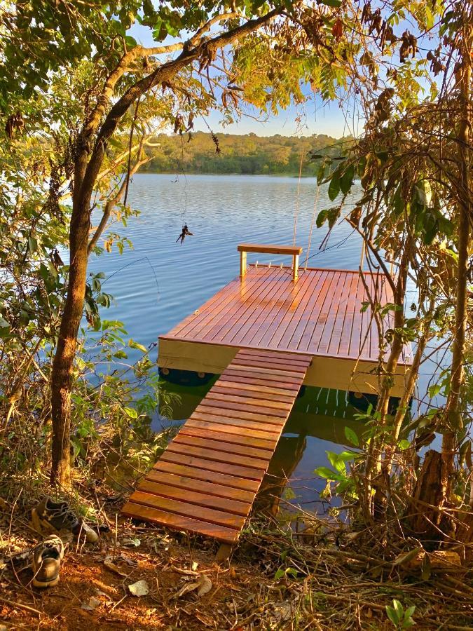 Suíte Vista do Lago - Casa de Temporada em Corumbá Alexania Exterior foto