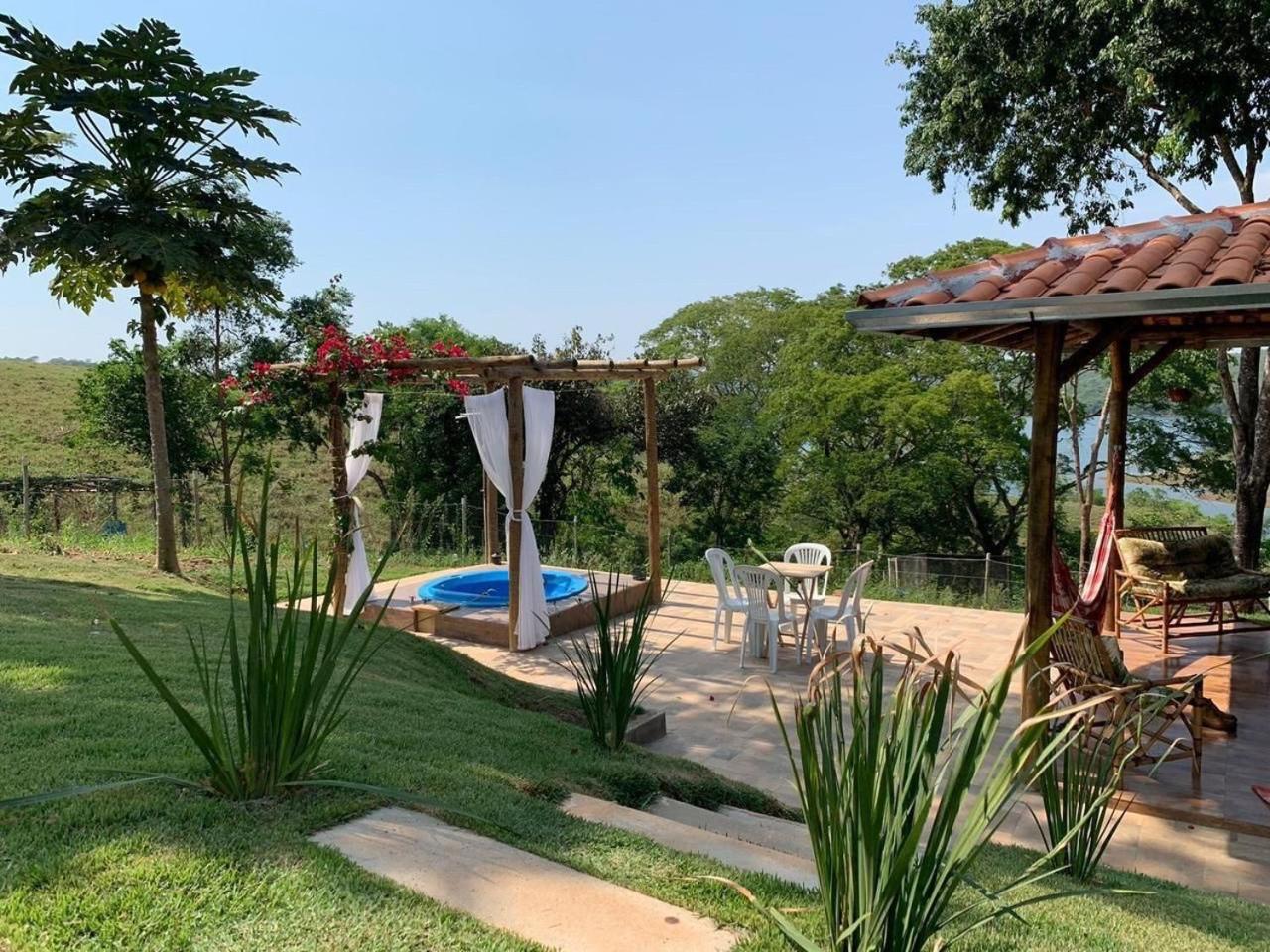 Suíte Vista do Lago - Casa de Temporada em Corumbá Alexania Exterior foto